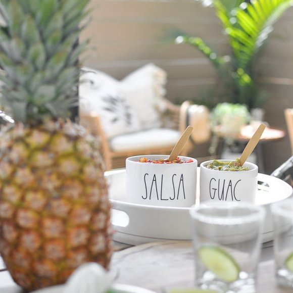 🆕 Rae Dunn Guac & Salsa Bowls BNIB - Picture 3 of 10